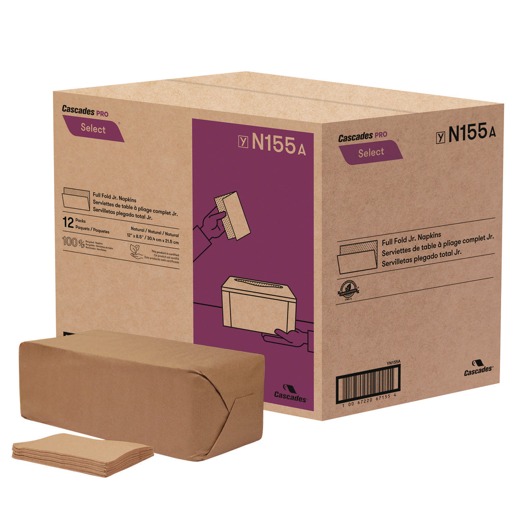 select-full-fold-ii-napkins-1-ply-12-x-85-white-800-pack-12-packs-carton_csdn155 - 3