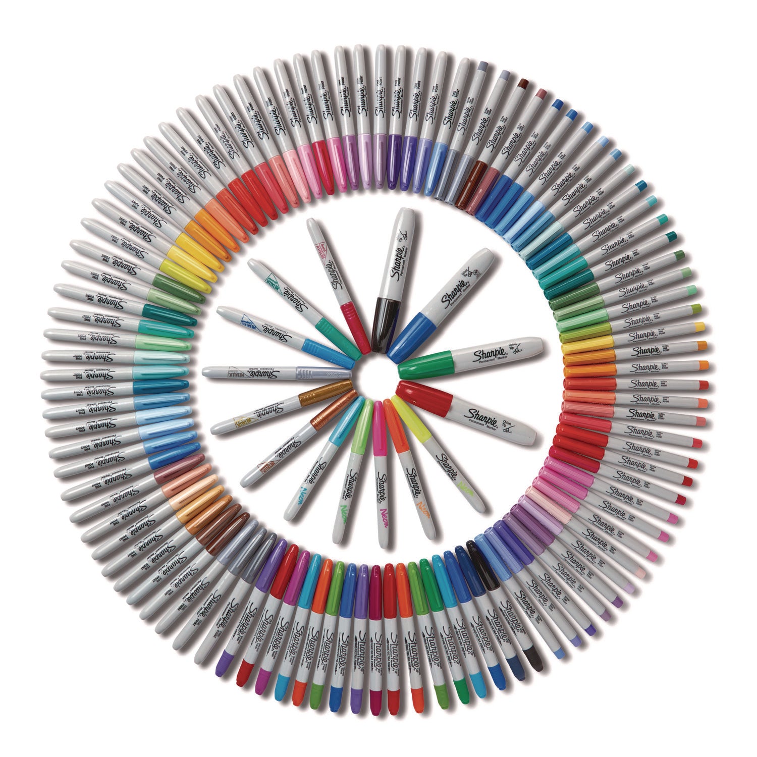 permanent-markers-ultimate-collection-assorted-tip-sizes-types-assorted-colors-115-pack_san2199819 - 3