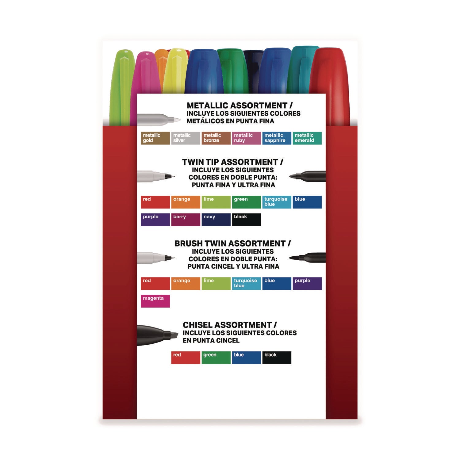permanent-markers-ultimate-collection-assorted-tip-sizes-types-assorted-colors-115-pack_san2199819 - 5