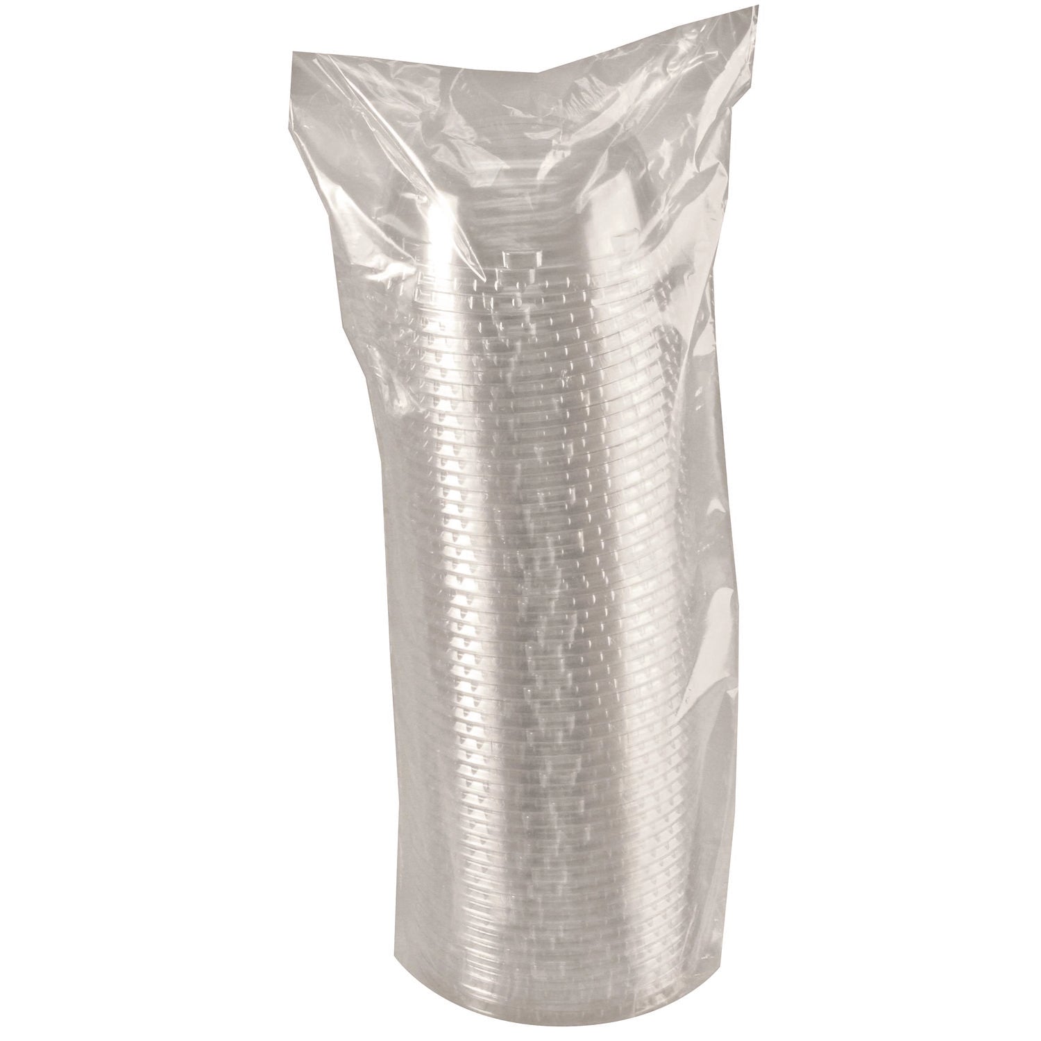 Kal-Clear/Nexclear Drink Cup Lids, Dome Lid, Fits 32 oz Cold Cups, Clear, 500/Carton