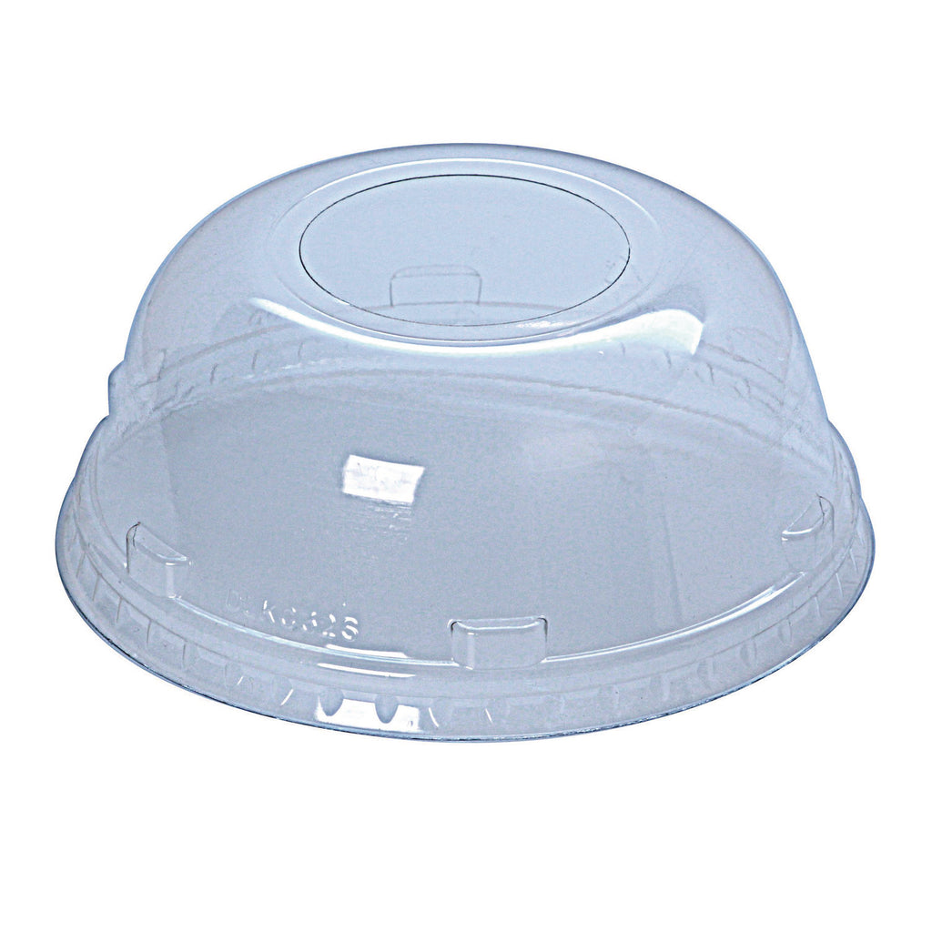 Kal-Clear/Nexclear Drink Cup Lids, Dome Lid, Fits 32 oz Cold Cups, Clear, 500/Carton