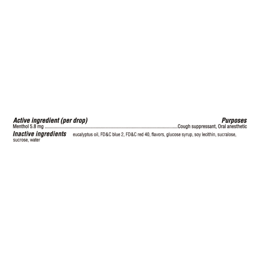 Triple Action Cough Drops, Cherry, 30/Bag, 12 Bags/Box