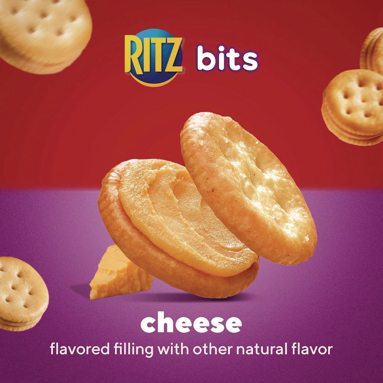 Ritz Bits, Cheese, 1.5 oz Packs, 60/Carton
