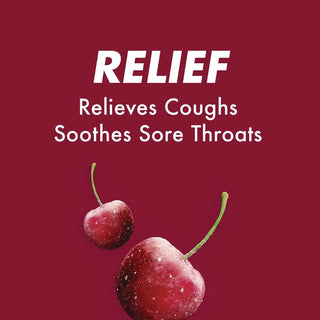 Triple Action Cough Drops, Cherry, 30/Bag, 12 Bags/Box