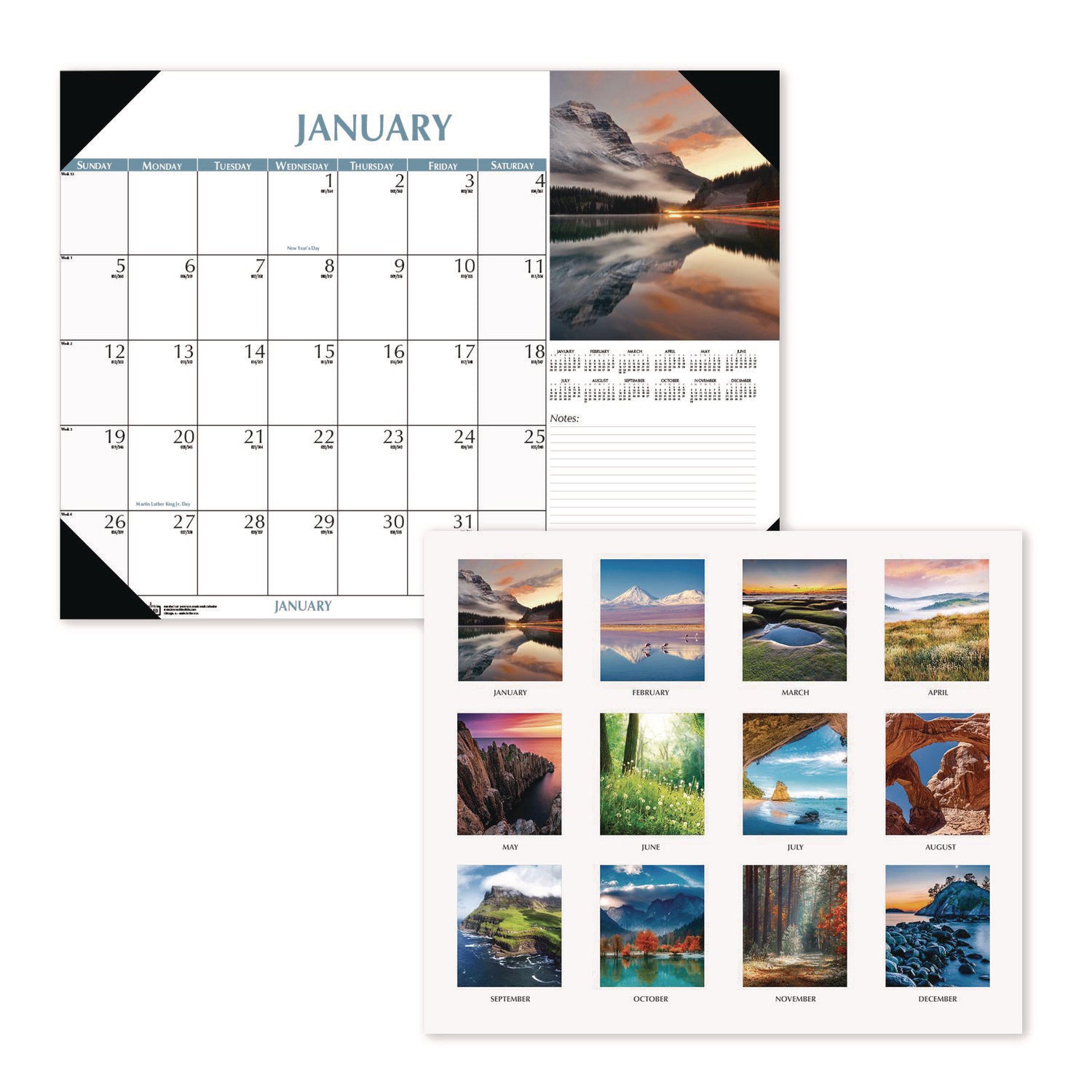 earthscapes-scenic-desk-pad-calendar-scenic-photos-22-x-17-white-sheets-black-binding-corners12-month-jan-dec-2024_hod147 - 1