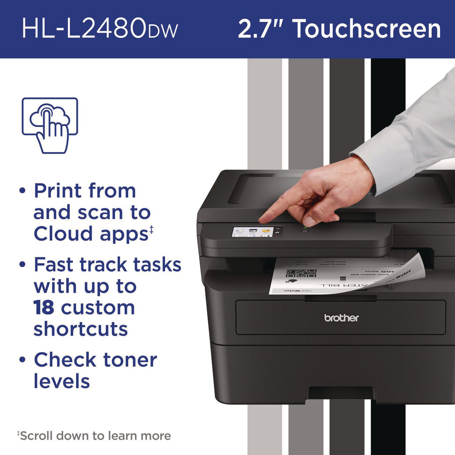 wireless-hl-l2480dw-compact-monochrome-multi-function-laser-printer-copy-print-scan_brthll2480dw - 5