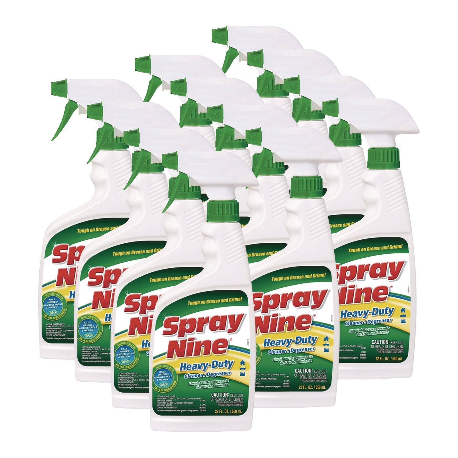 Spray Nine Multipurpose Cleaner & Disinfectant, Sold as 1 Each