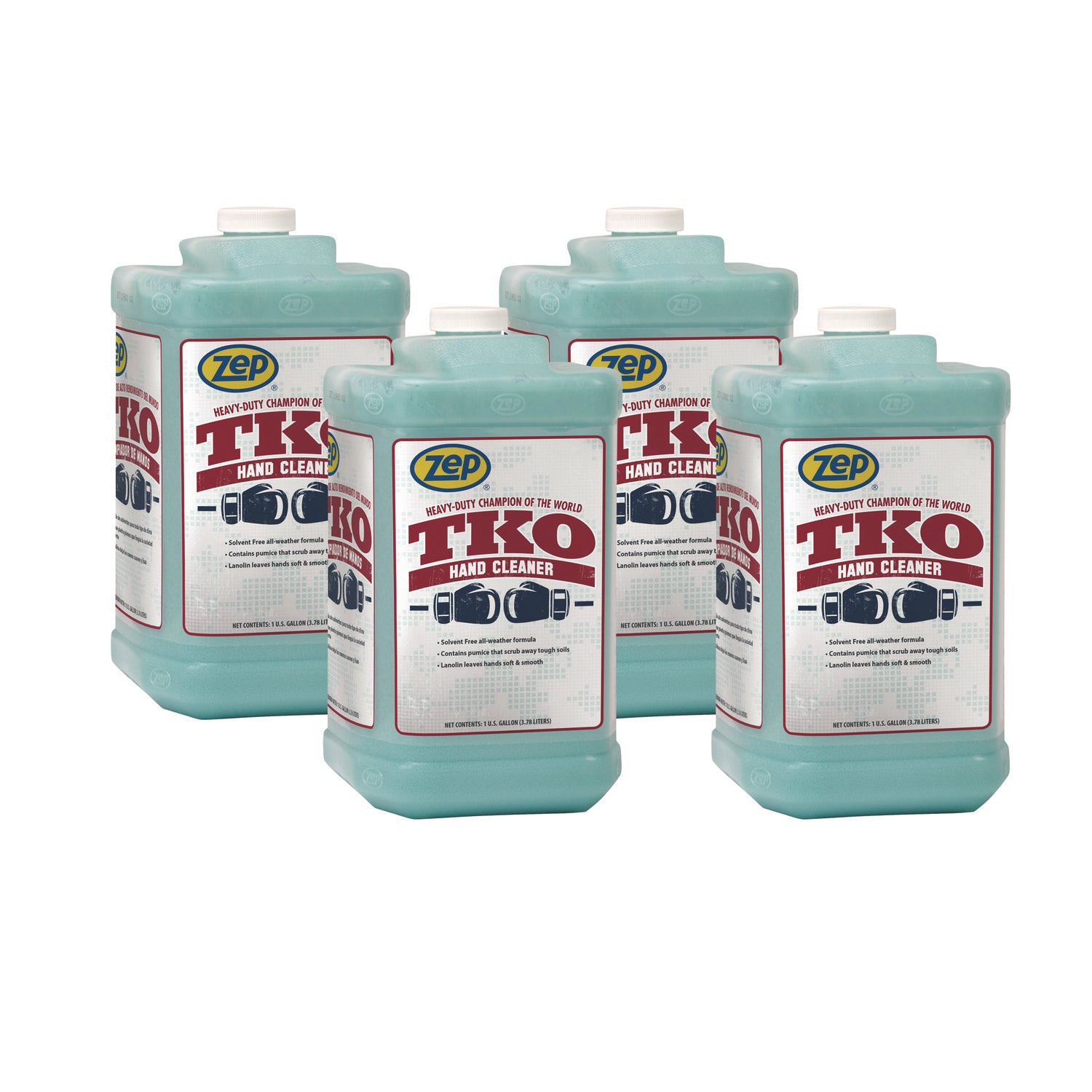 TKO Hand Cleaner, Lemon Lime Scent, 1 gal Bottle, 4/Carton - 1