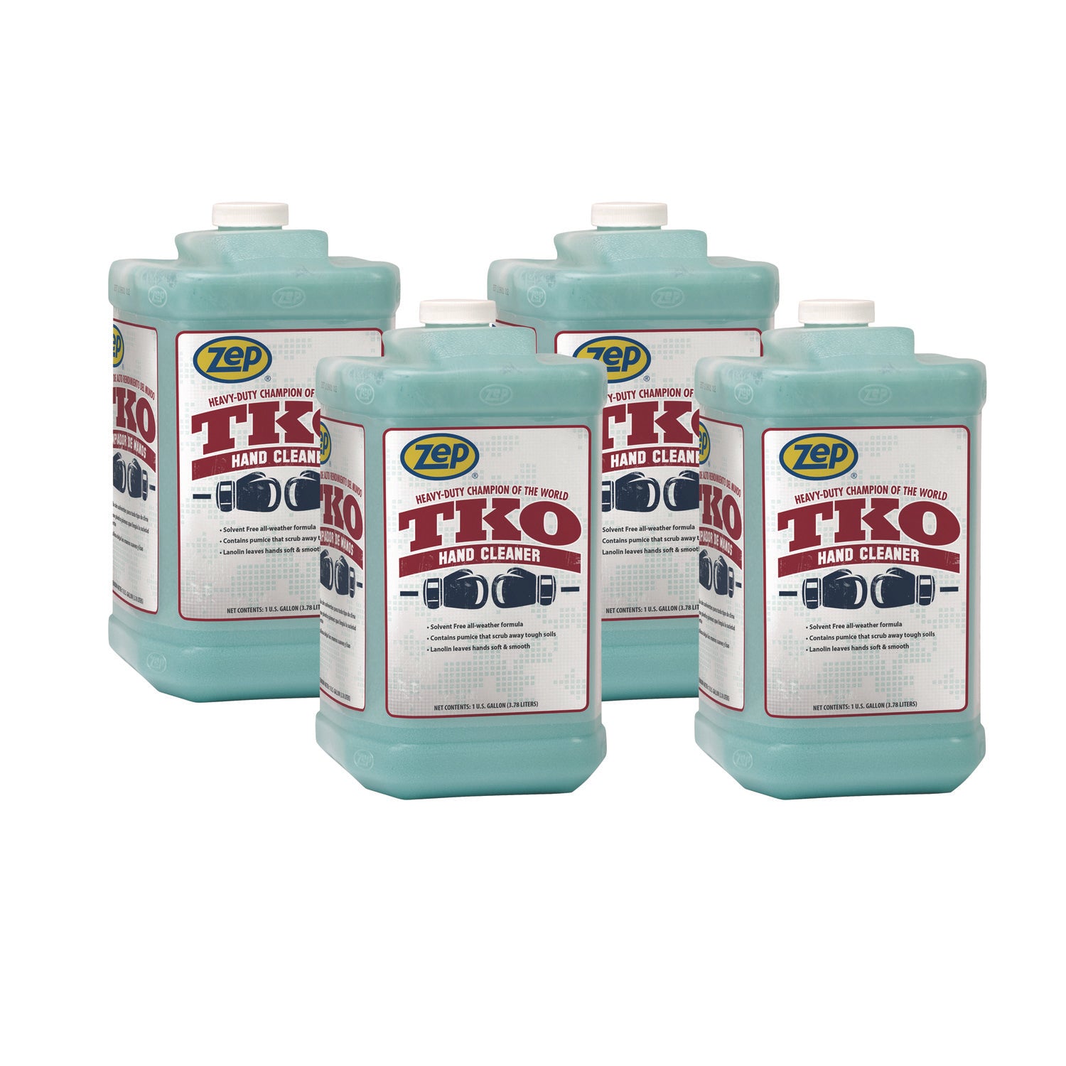tko-hand-cleaner-lemon-lime-scent-1-gal-bottle-4-carton_zper54824 - 1