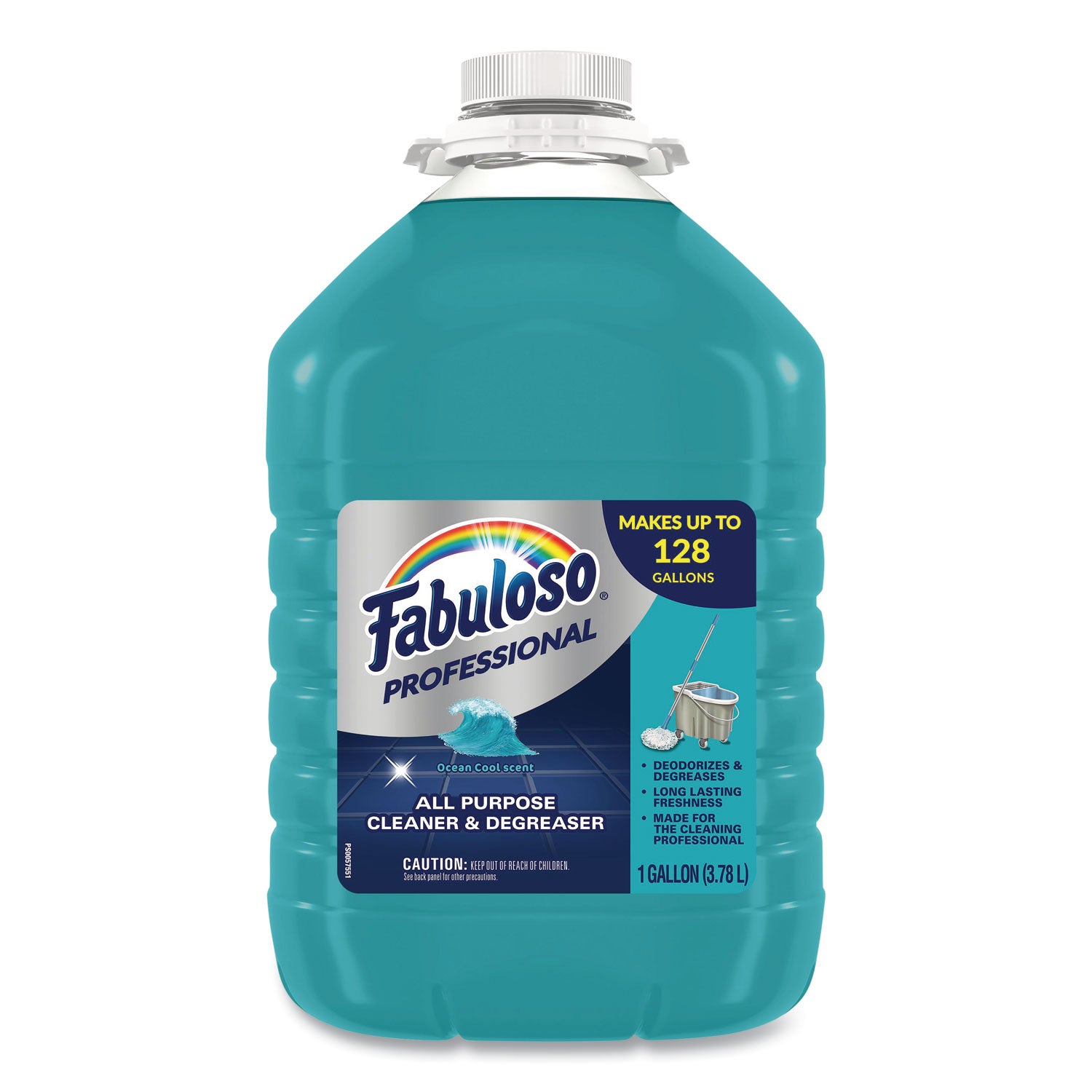 All-Purpose Cleaner, Ocean Cool Scent, 1 gal Bottle, 4/Carton