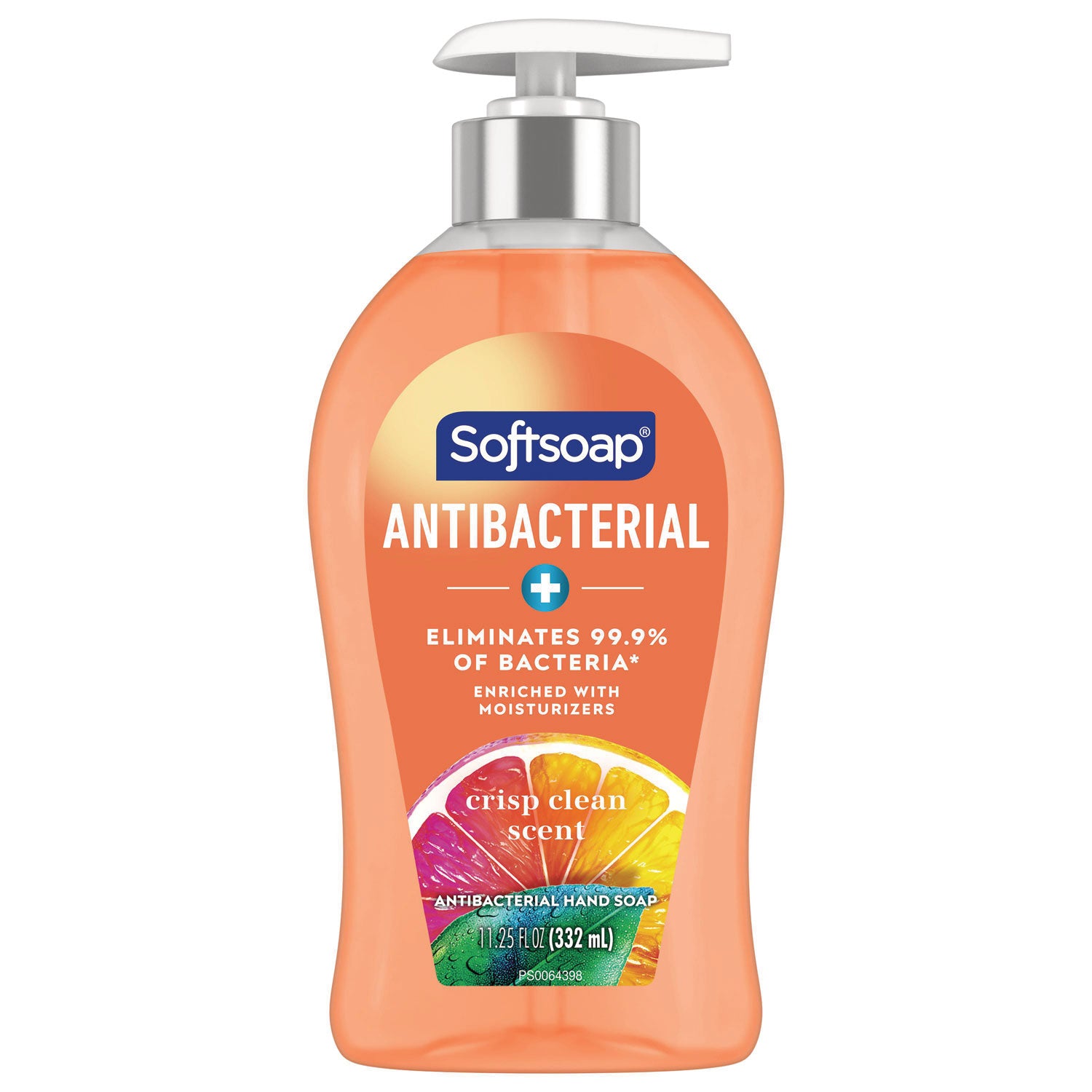 Antibacterial Hand Soap, Crisp Clean, 11.25 oz Pump Bottle