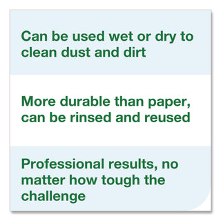 Light Duty Cleaning Cloth, Giant Roll, 1-Ply, 9 x 12.4, White, 1,450 Sheet Roll/Carton