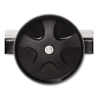 BRUTE Tandem Dolly, Two-Container, 300 lb Capacity, 20.25w x 45d x 8h, Black