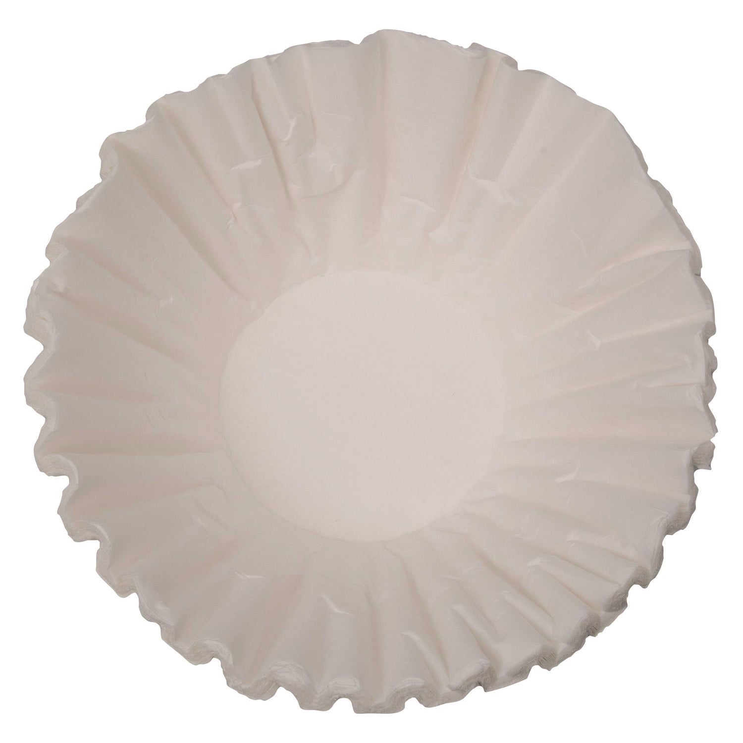 Commercial Coffee Filters, 6 gal Urn Style, Flat Bottom, 25/Cluster, 10 Clusters/Pack - 3