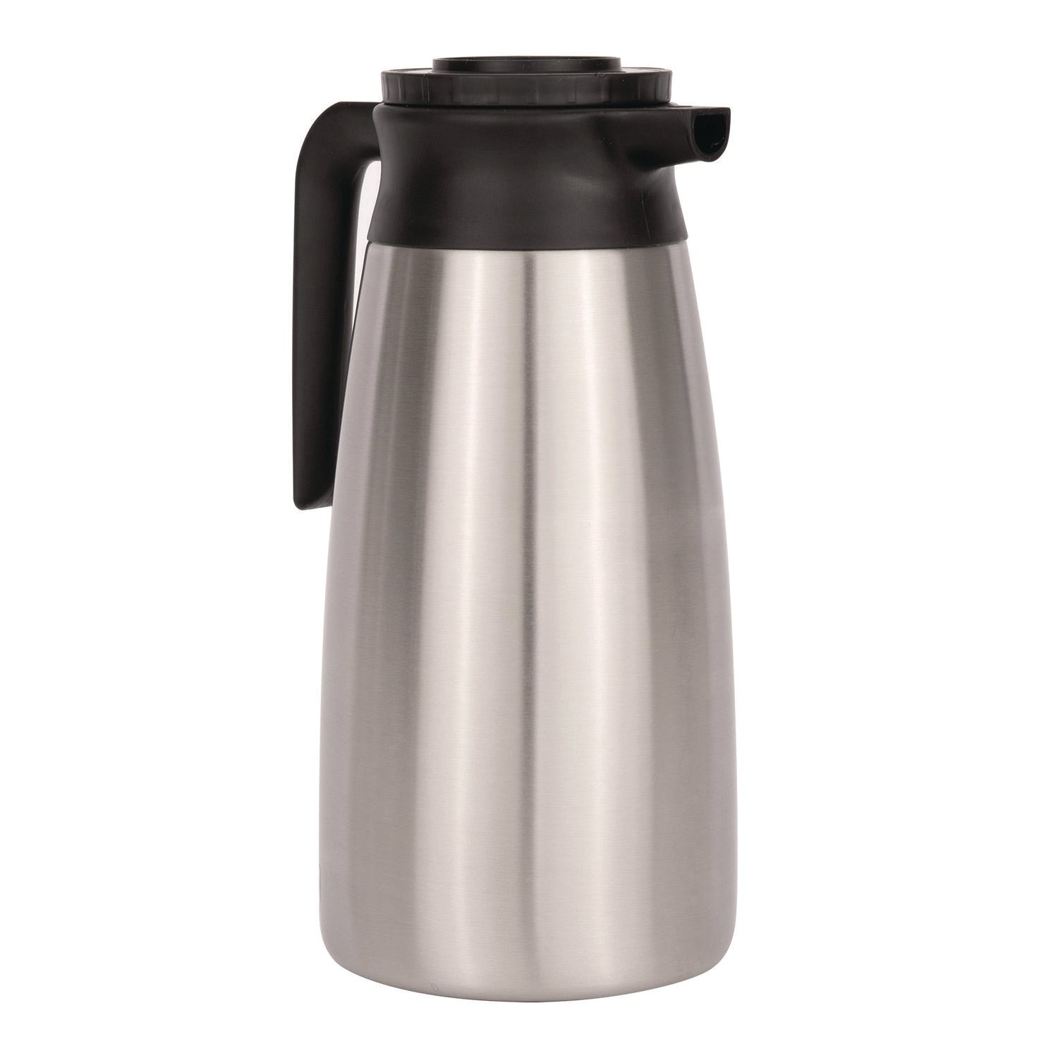 1.9 Liter Thermal Pitcher, Stainless Steel/Black - 1