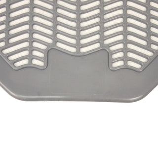Disposable Urinal Floor Mat, Nonslip, Orchard Zing Scent, 17.5 x 20.38, Gray, 6/Carton