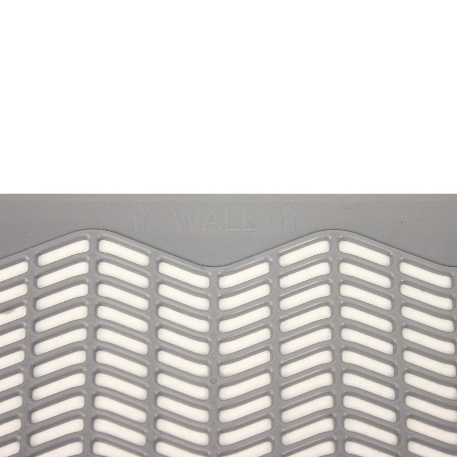Disposable Urinal Floor Mat, Nonslip, Orchard Zing Scent, 17.5 x 20.38, Gray, 6/Carton
