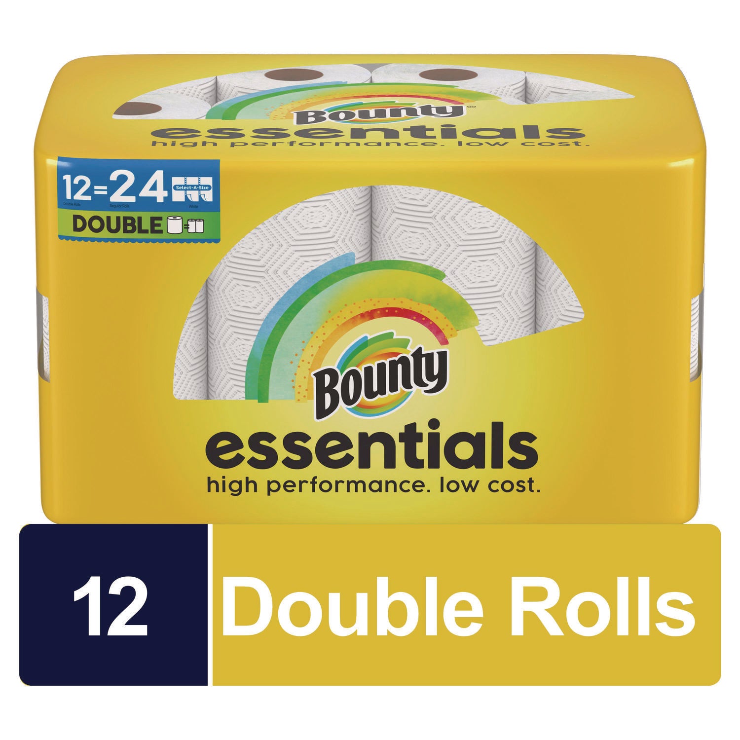 essentials-select-a-size-kitchen-roll-paper-towels-2-ply-108-sheets-roll-12-rolls-carton_pgc11093 - 3