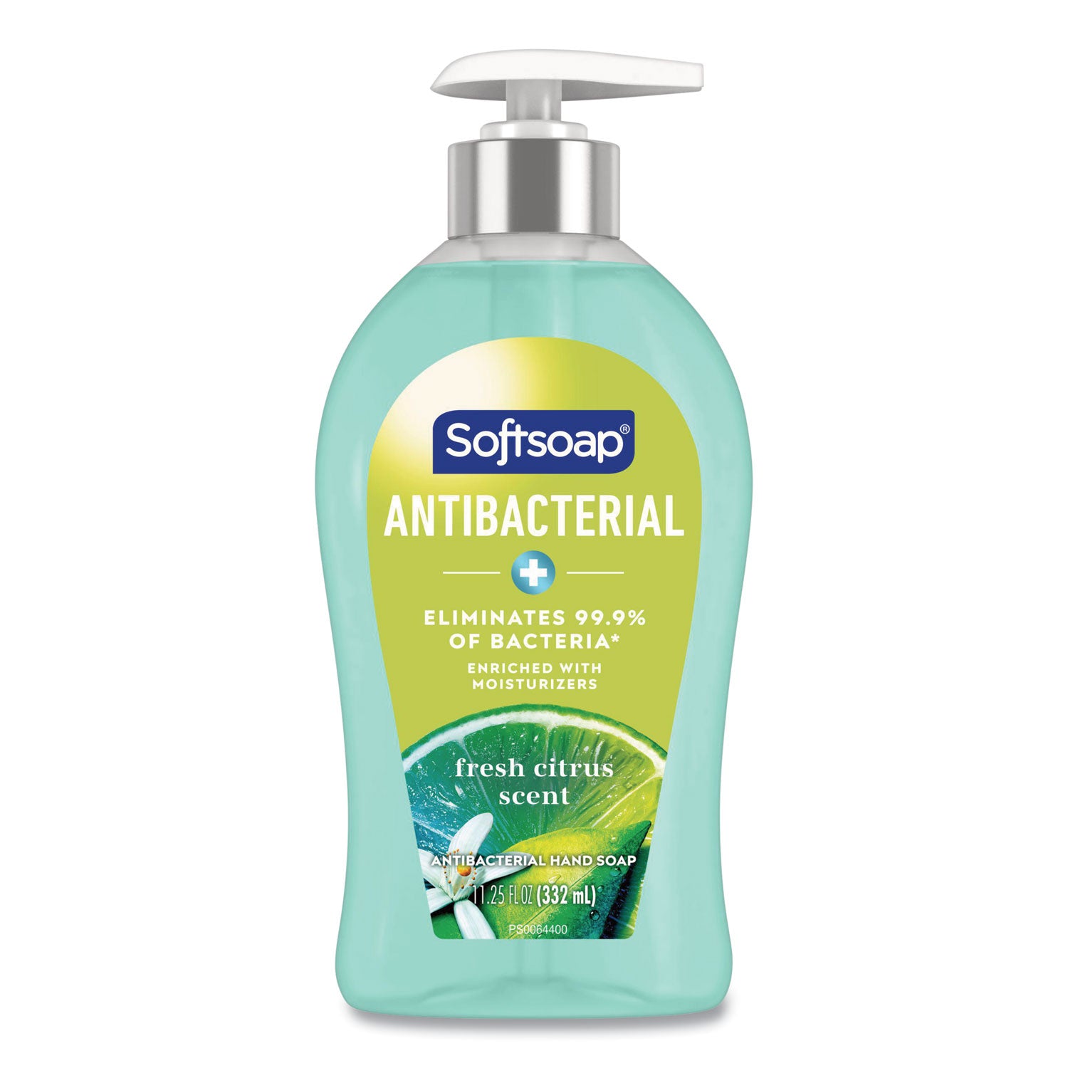 Antibacterial Hand Soap, Fresh Citrus, 11.25 oz Pump Bottle