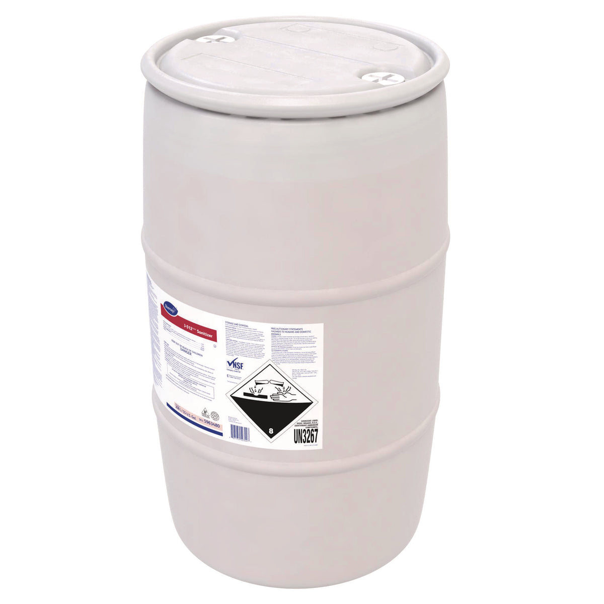 J-512TM/MC Sanitizer, Quaternary Scent, 55 gal Drum