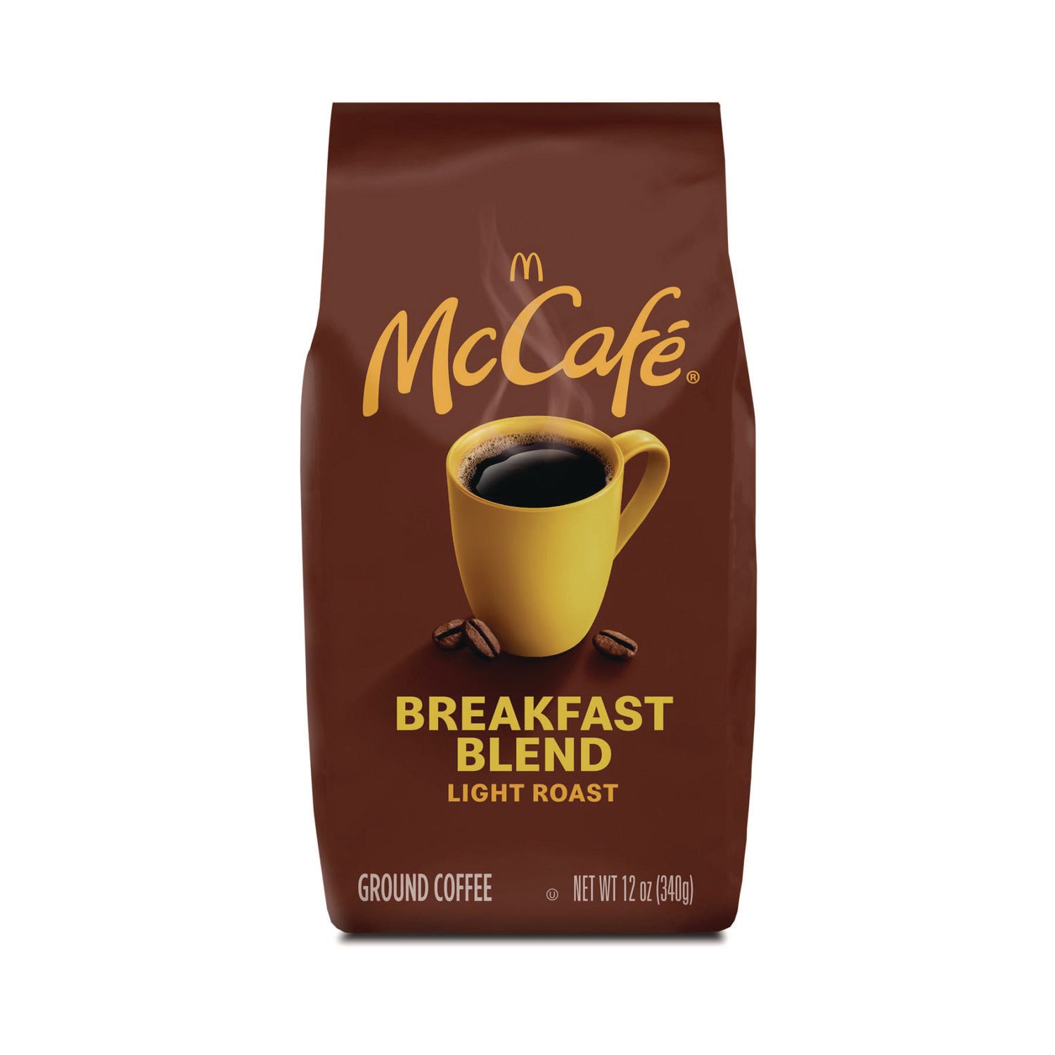 Ground Coffee, Breakfast Blend, 12 oz Bag - 1