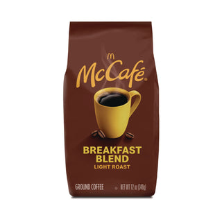 Ground Coffee, Breakfast Blend, 12 oz Bag
