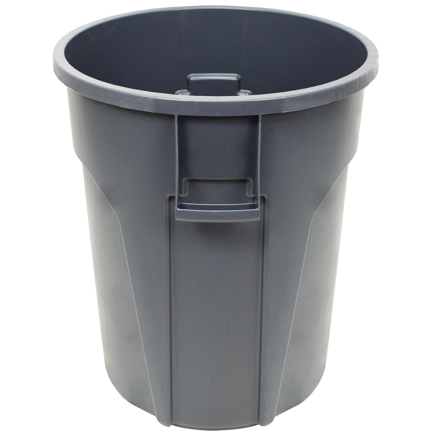 Value-Plus Containers, 20 gal, Low-Density Polyethylene, Gray
