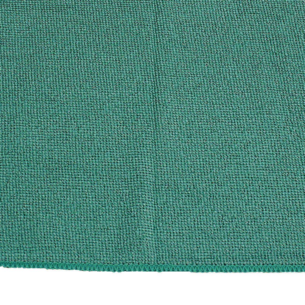 Lightweight Microfiber Cloths, 16 x 16, Green, 240/Carton
