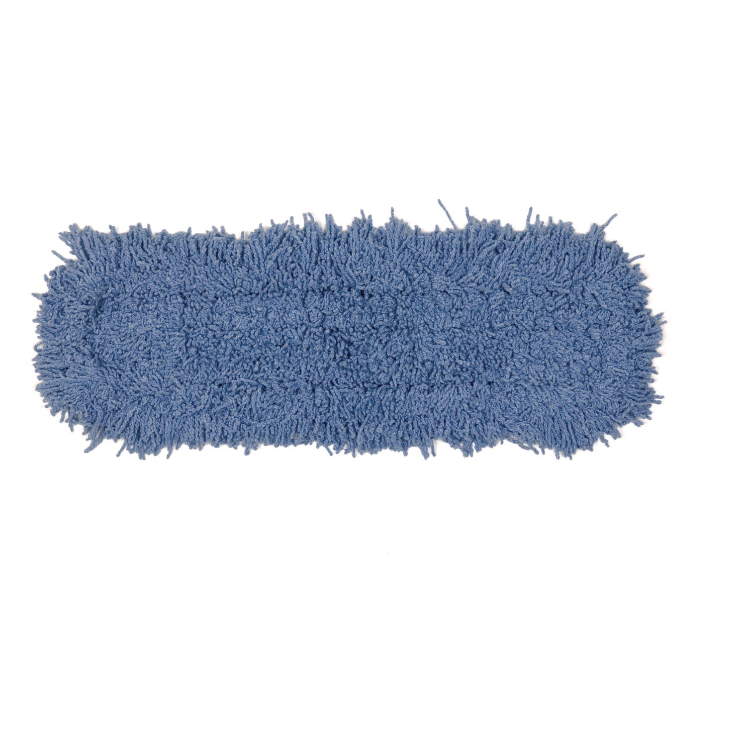 Twisted Loop Blend Dust Mop, Polyester Yarn, 48", Blue, 12/Carton - 2