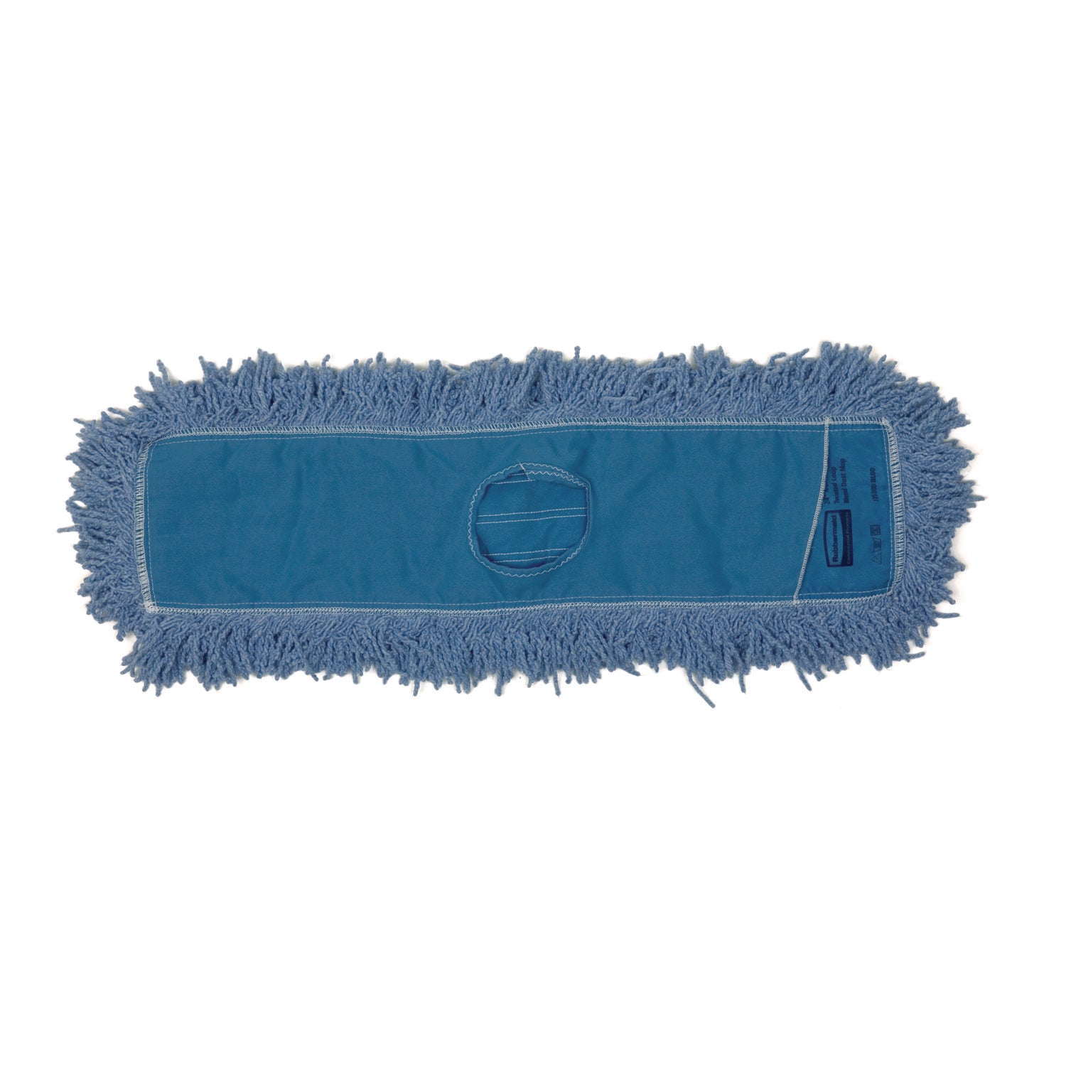 Twisted Loop Blend Dust Mop, Polyester Yarn, 48", Blue, 12/Carton - 3