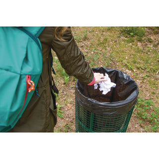 Eco Blend Max Can Liners, 33 gal, 0.8 mil, 33" x 39", Black, 25 Bags/Roll, 8 Rolls/Carton