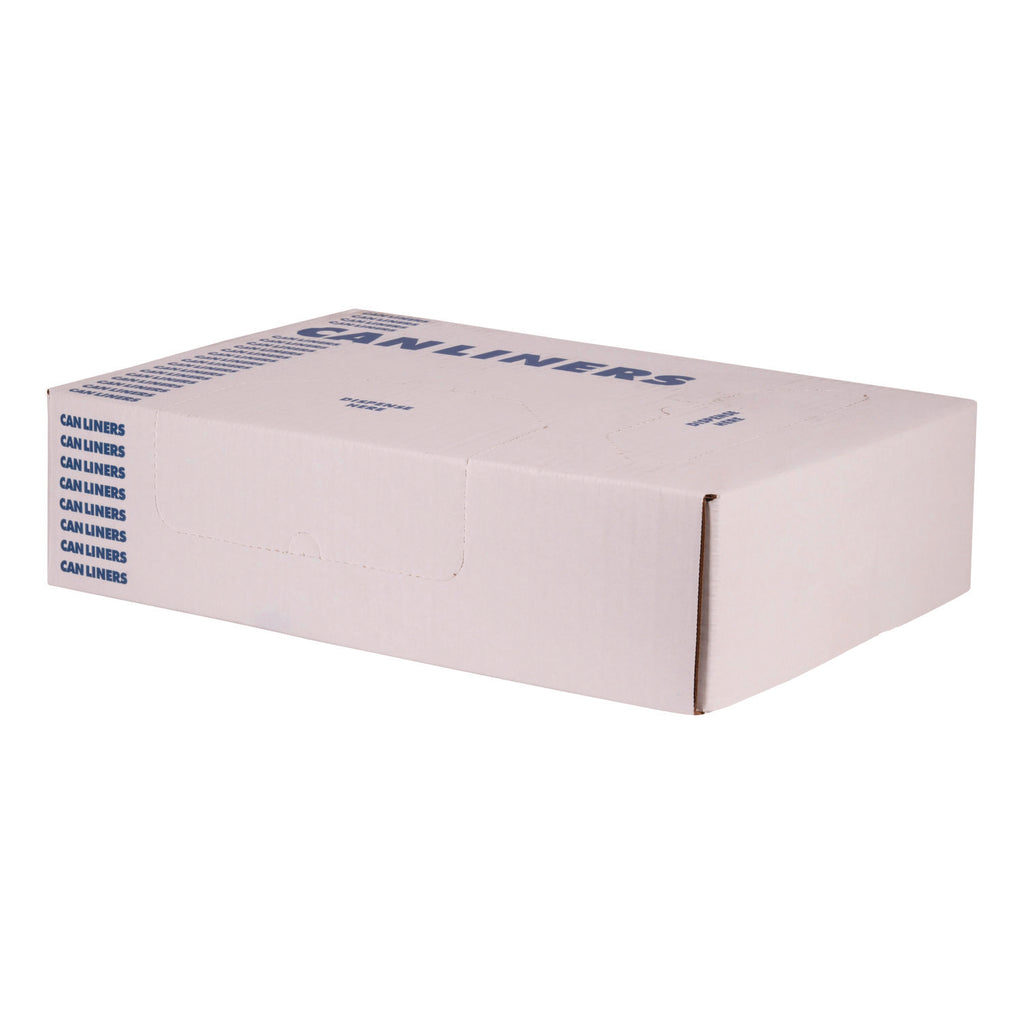 Low-Density Can Liners, 12-16 Gal, 0.70 Mil, 24 x 32, Clear, 500/Carton - 4