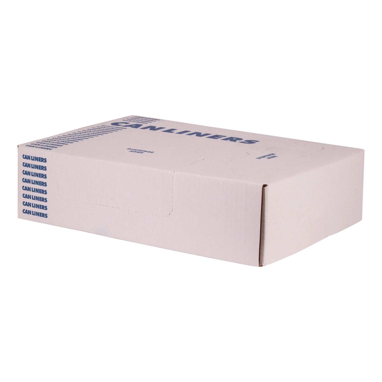 Low-Density Can Liners, 12-16 Gal, 0.70 Mil, 24 x 32, Clear, 500/Carton - 4