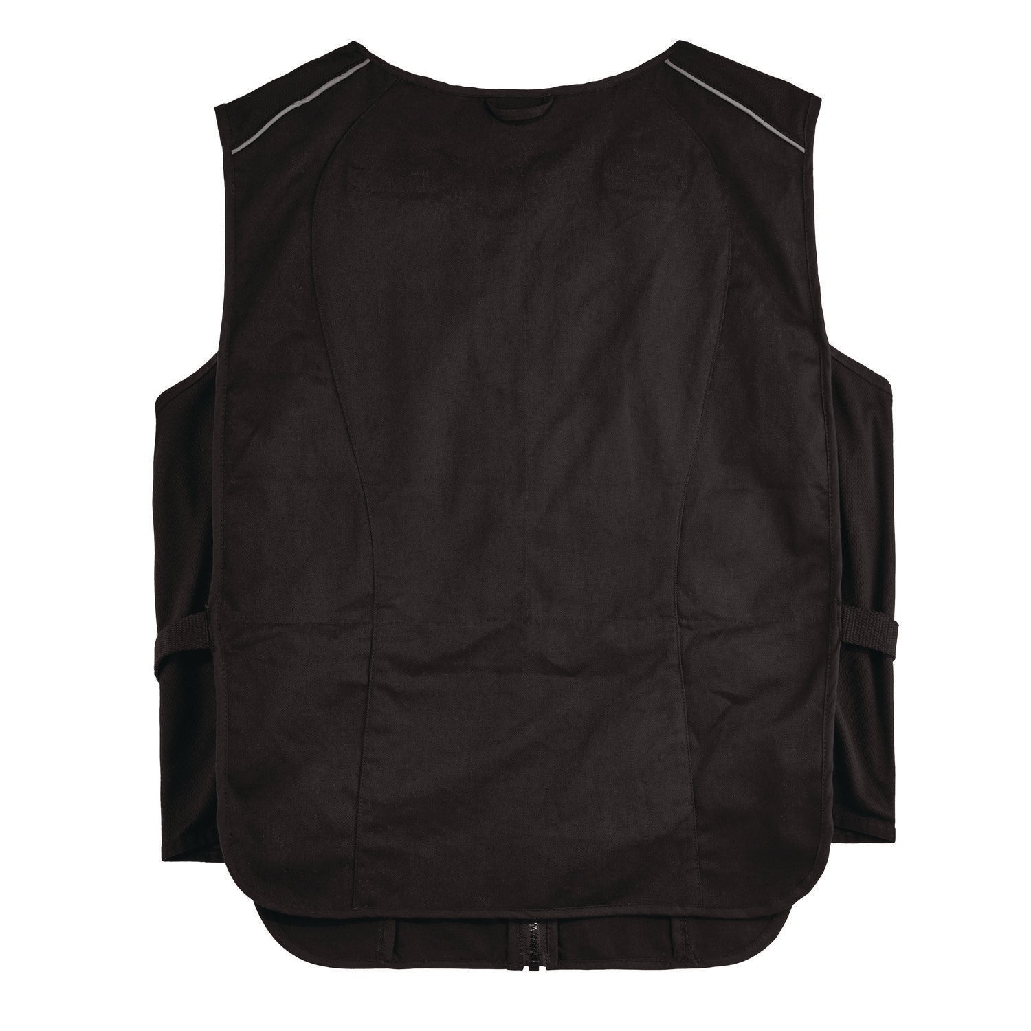 Chill-Its 6255 Lightweight Phase Change Cooling Vest, Cotton/Polyester, 2X-Large/3X-Large, Black, Ships in 1-3 Business Days