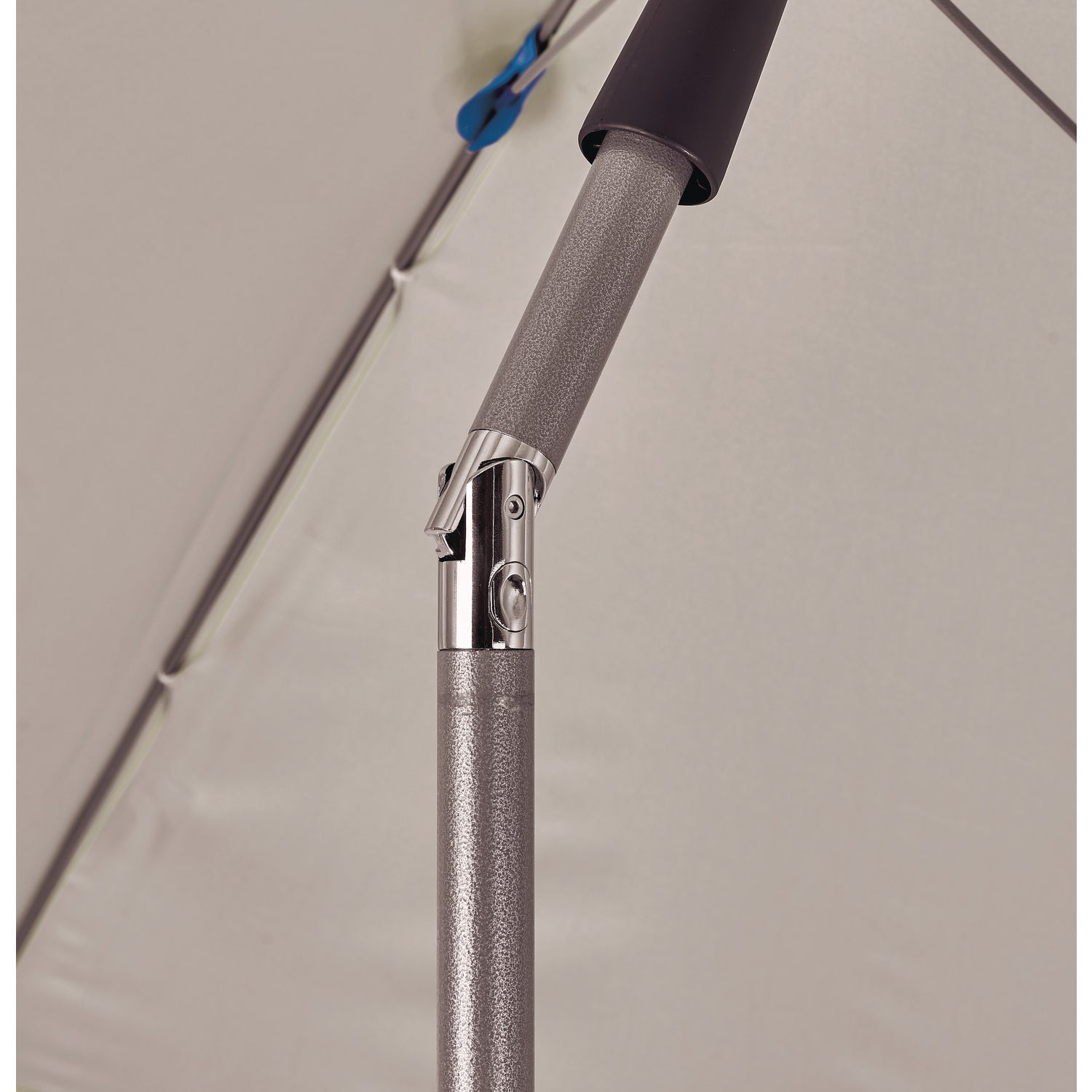 Shax 6100 Lightweight Work Umbrella, 90" Span, 92" Long, Blue Canopy, Ships in 1-3 Business Days