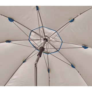 Shax 6100 Lightweight Work Umbrella, 90" Span, 92" Long, Blue Canopy, Ships in 1-3 Business Days
