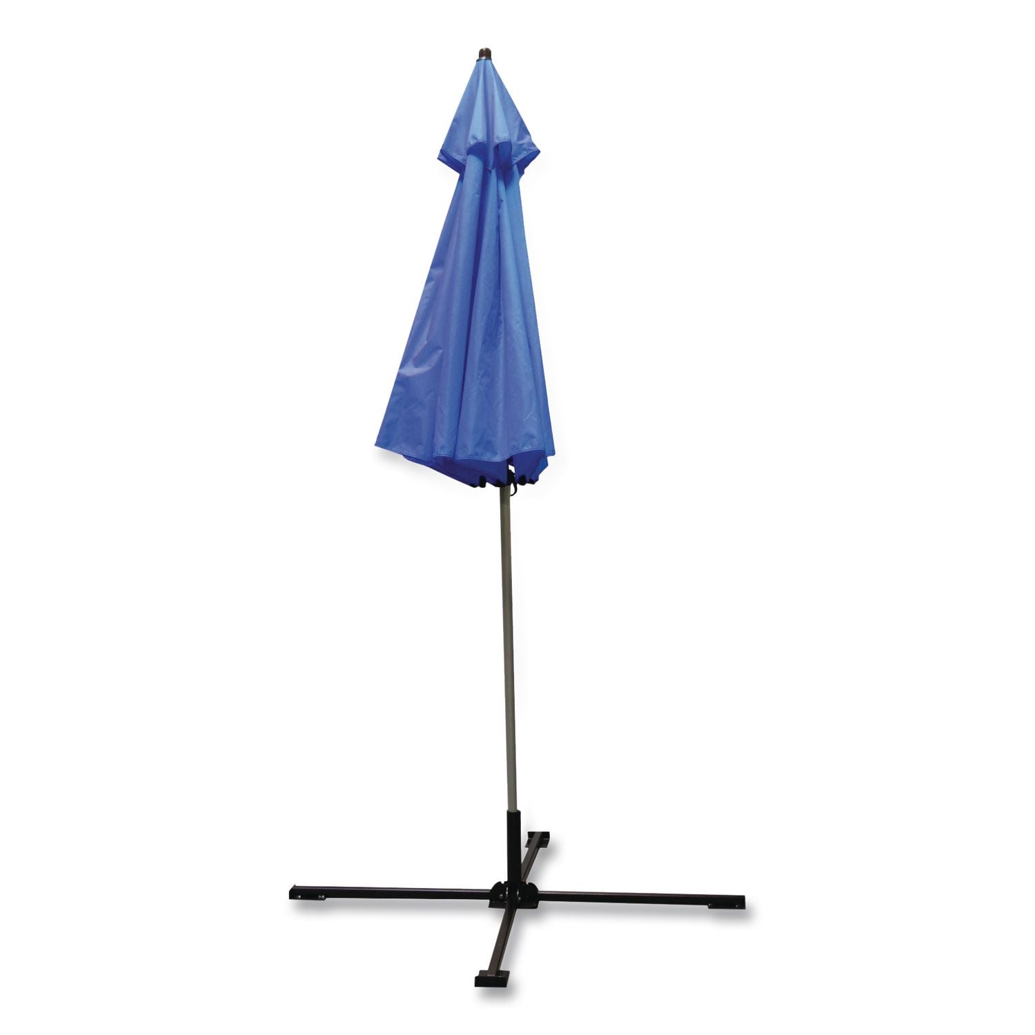 SHAX 6199 Lightweight Work Umbrella and Stand Kit, 90" Span, 92" Long, Blue Canopy, Ships in 1-3 Business Days