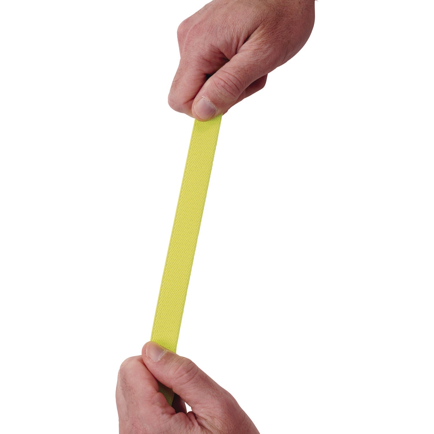 Squids 3155 Elastic Lanyard with Clamp, 2 lb Max Working Capacity, 18"-48" Long, Lime, 10/Pack, Ships in 1-3 Business Days