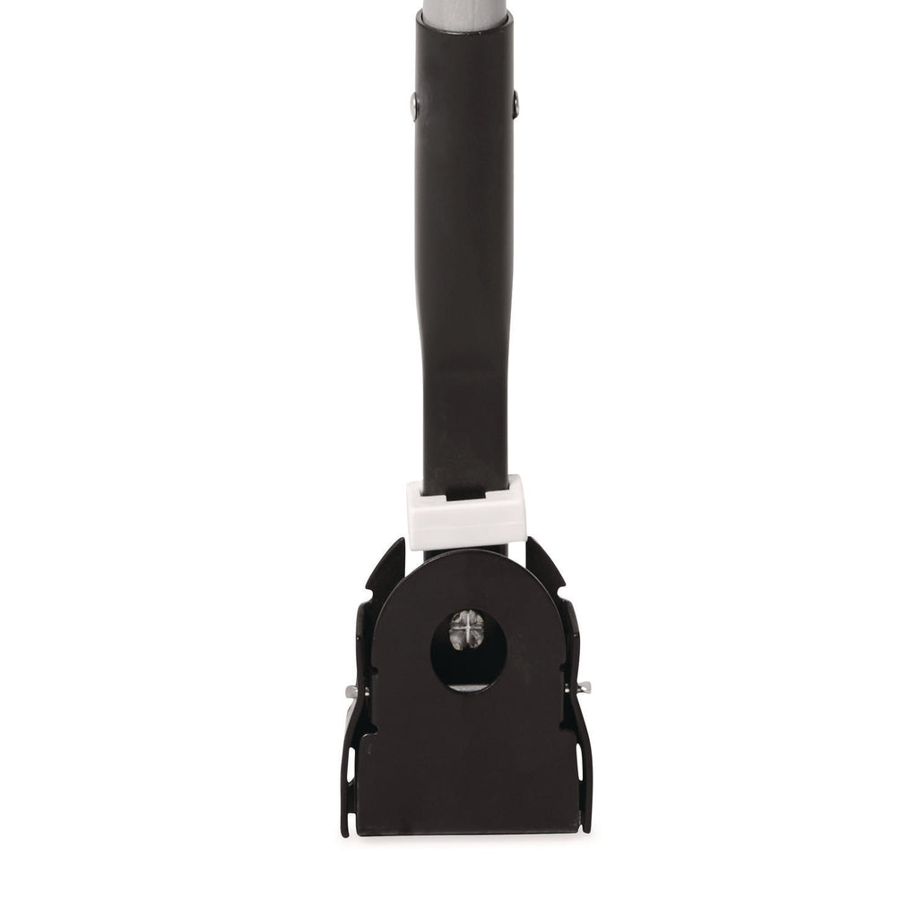 Snap-On Fiberglass Dust Mop Handle, 1" dia x 60", Gray/Black - 2