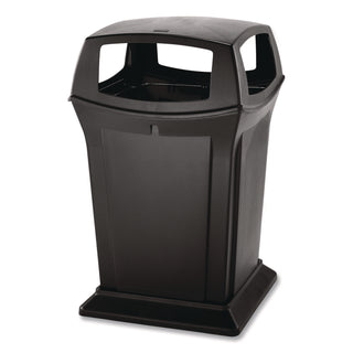 Ranger Fire-Safe Container, Square, Structural Foam, 45gal, Black