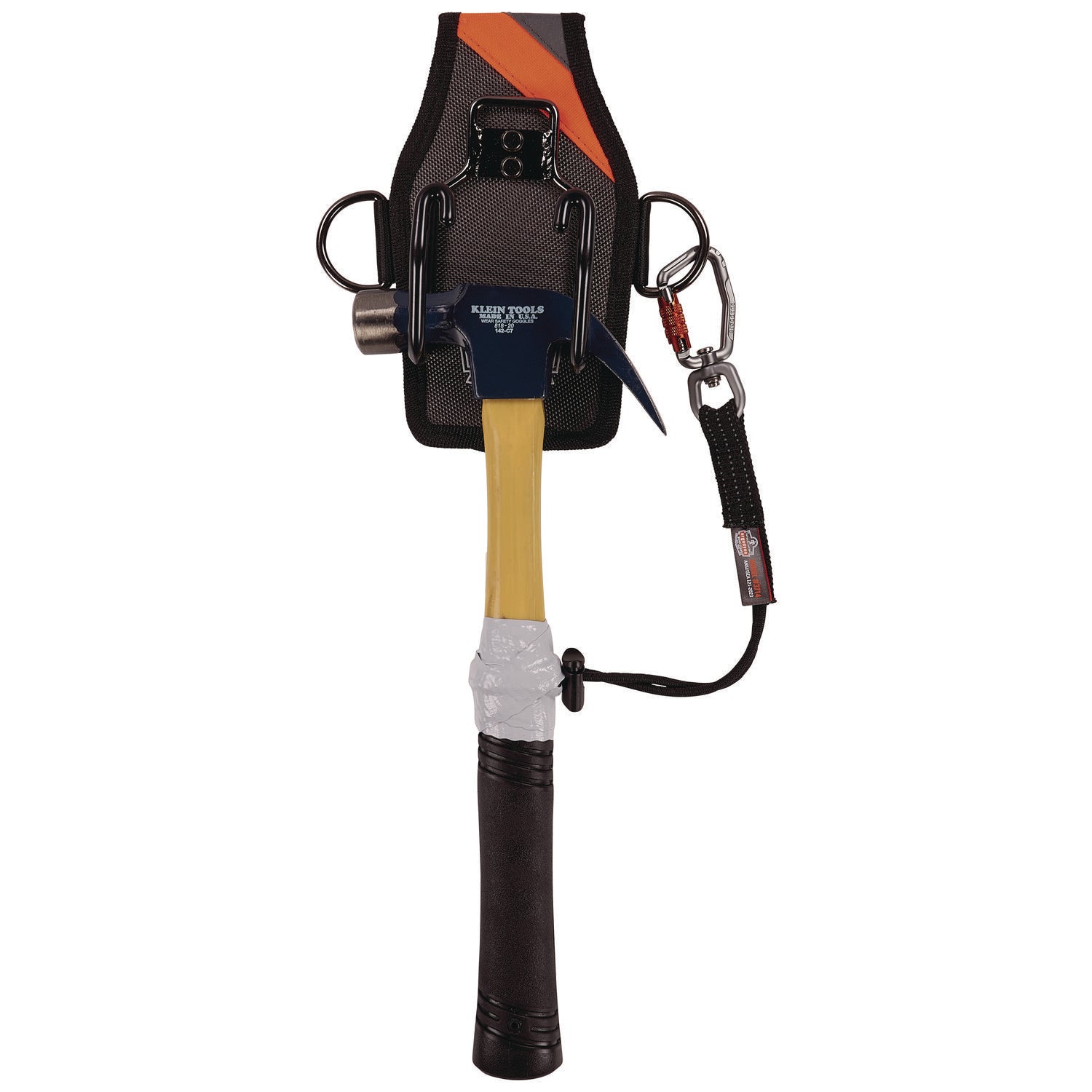 Squids 3755 Self-Adhering Tool Traps, Up to 15 lb Max Working Capacity, 12 ft Long, Gray, 10/Pack, Ships in 1-3 Bus Days