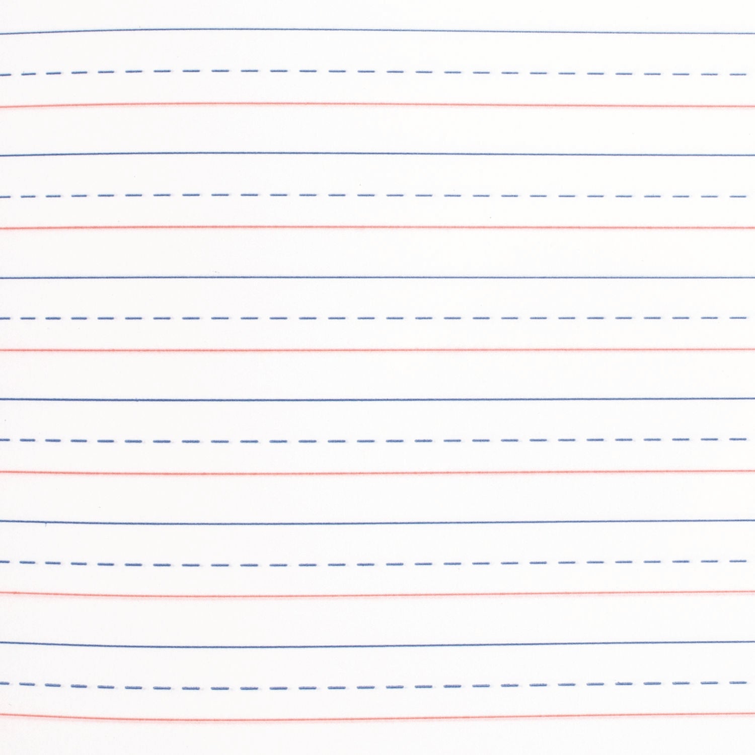 Primary Composition Book, Manuscript Format, Blue/White Cover, (100) 9.75 x 7.5 Sheets - 3