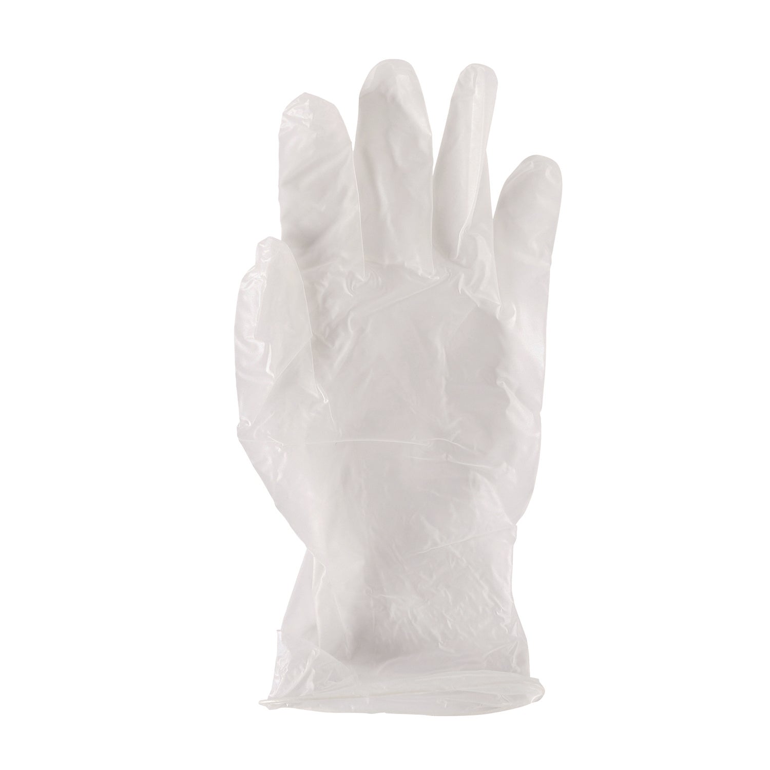 General Purpose Vinyl Gloves, Powder/Latex-Free, 2.6 mil, Large, Clear, 100/Box, 10 Boxes/Carton - 4