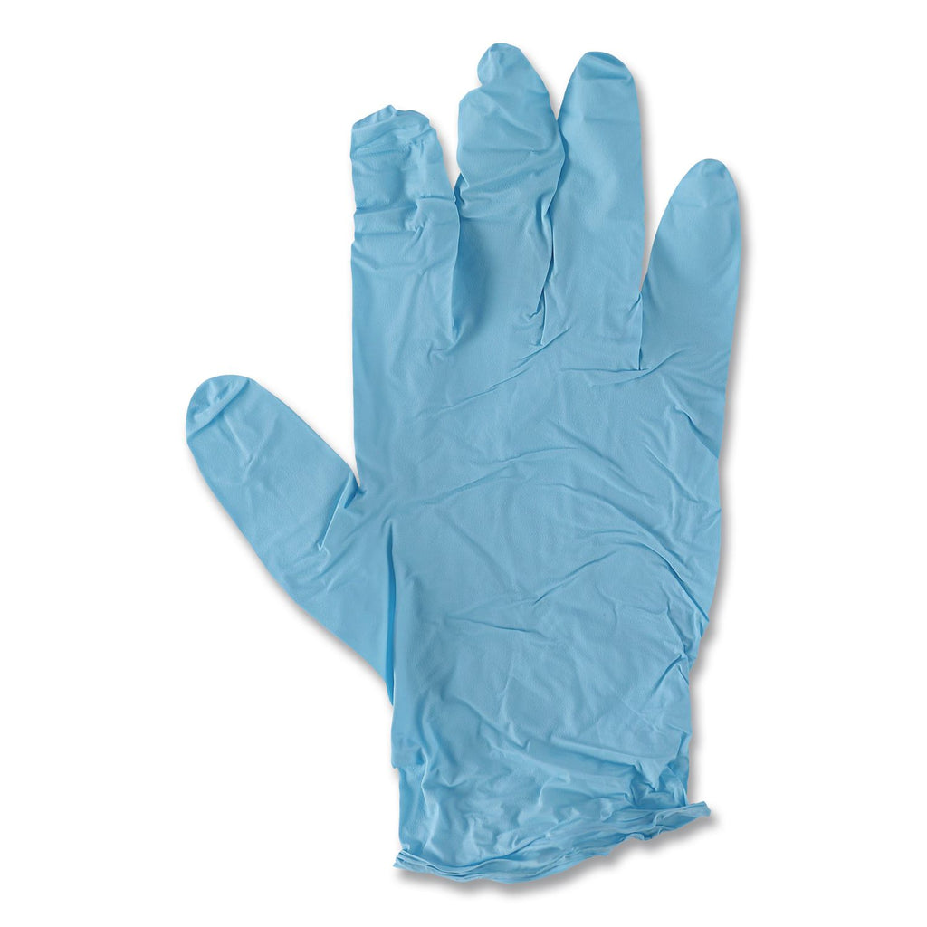 Disposable Examination Nitrile Gloves, Small, Blue, 5 mil, 1,000/Carton