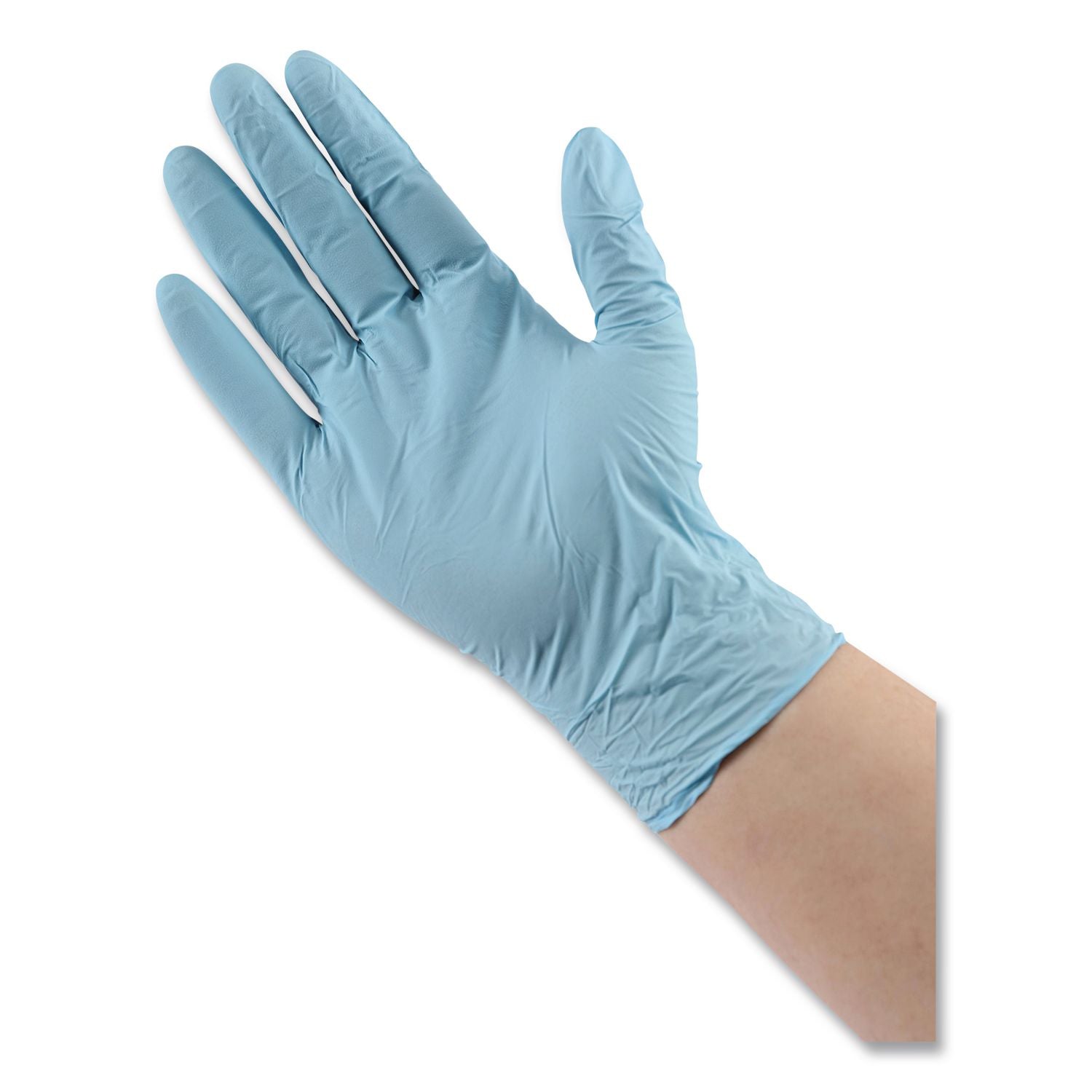Disposable Examination Nitrile Gloves, X-Large, Blue, 5 mil, 100/Box