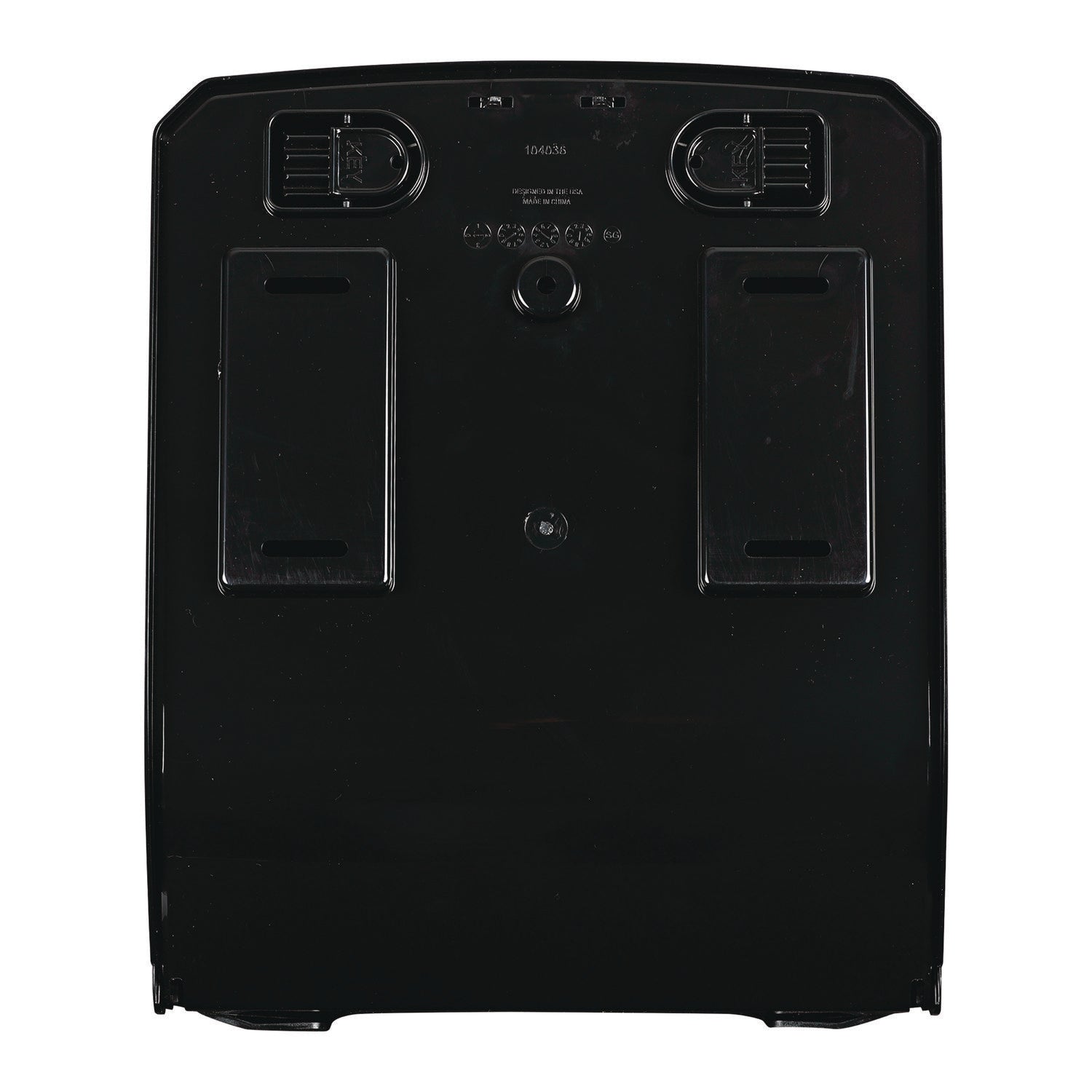 Ultrafold Multifold/C-Fold Towel Dispenser, 11.75 x 6.25 x 18, Black Pearl - 8