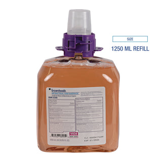 Foam Antibacterial Handwash, Fruity, 1,250 mL Refill, 4/Carton