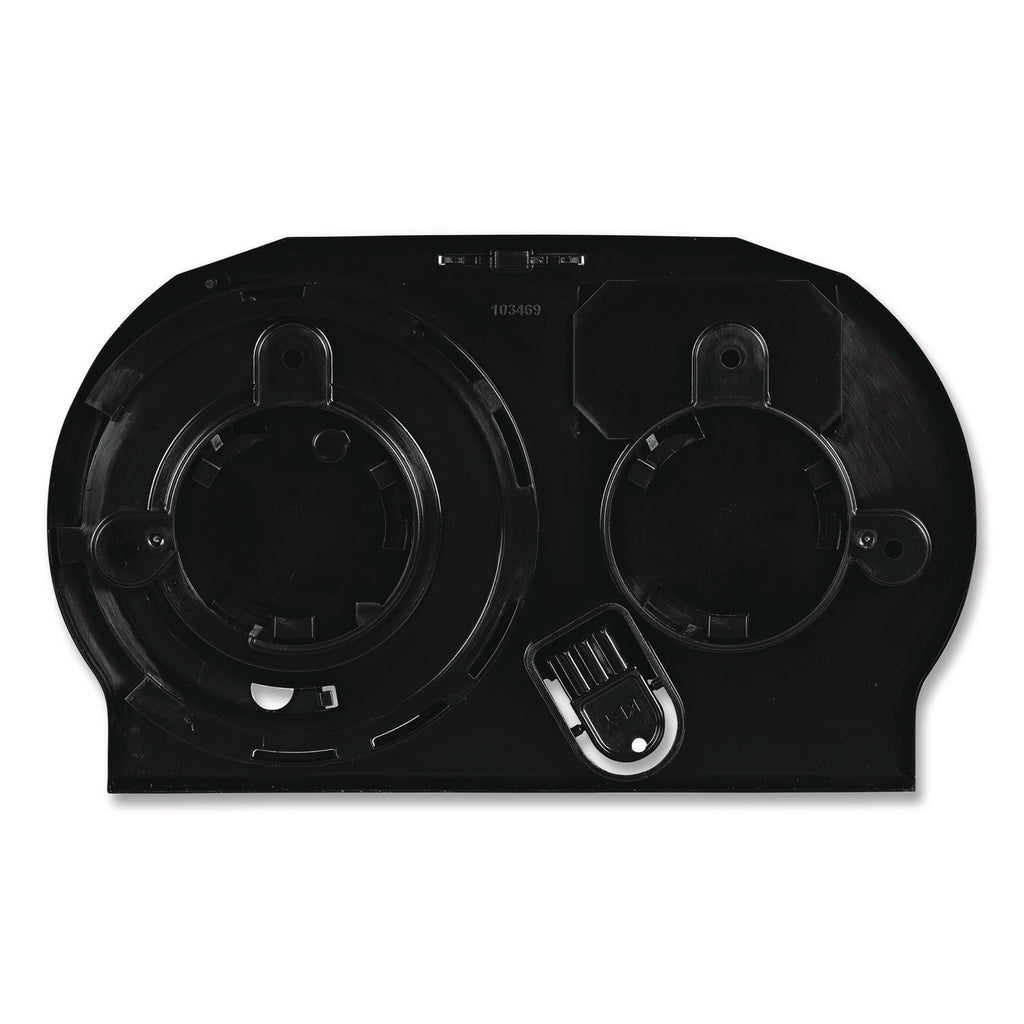 Standard Twin Toilet Tissue Dispenser, 13 x 6.75 x 8.75, Black