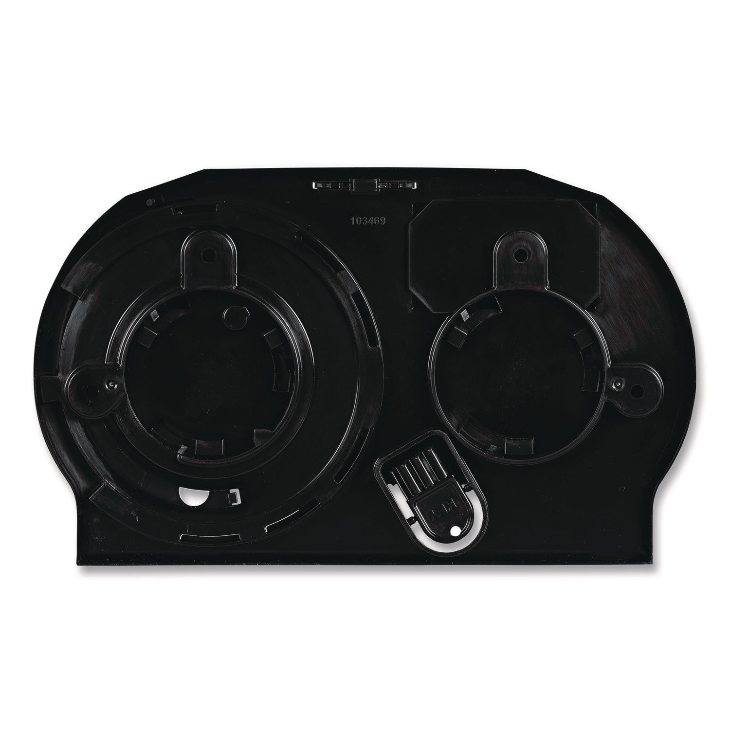 Standard Twin Toilet Tissue Dispenser, 13 x 6.75 x 8.75, Black