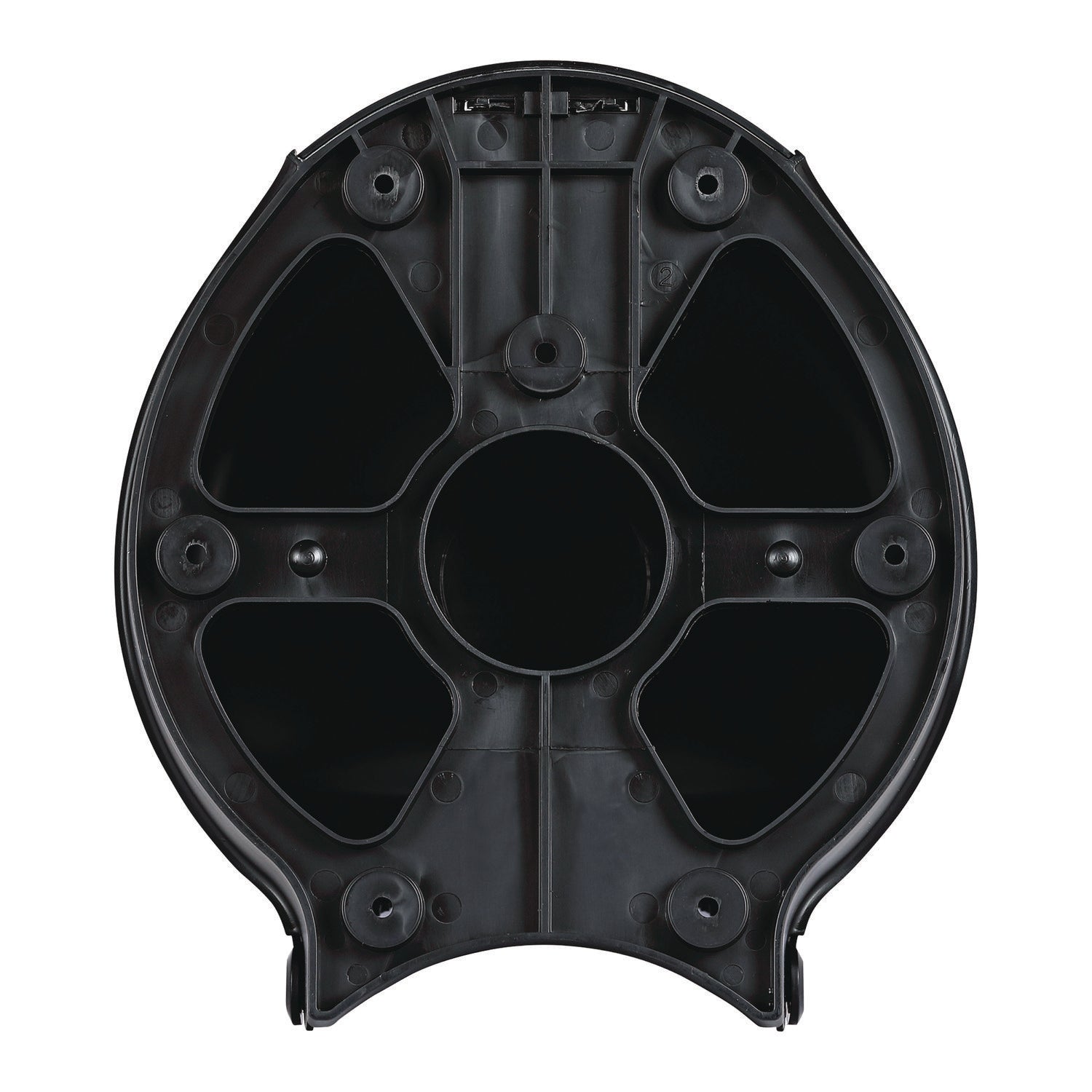 Single Jumbo Toilet Tissue Dispenser, 11 x 6.25 x 12.25, Black